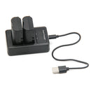 Lcd Dual Usb Battery Charger For En-El15 Camera Battery For Nikon 1 V1 D600