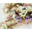 Bird Flowers Paint By Number Kit Unframed Pictures Hand Oil Painting Home Decor
