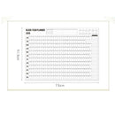 2020 Full Year Wall Planner Calendar Home Office Work 18.5cm JAN-DEC * 26cm B7Y4