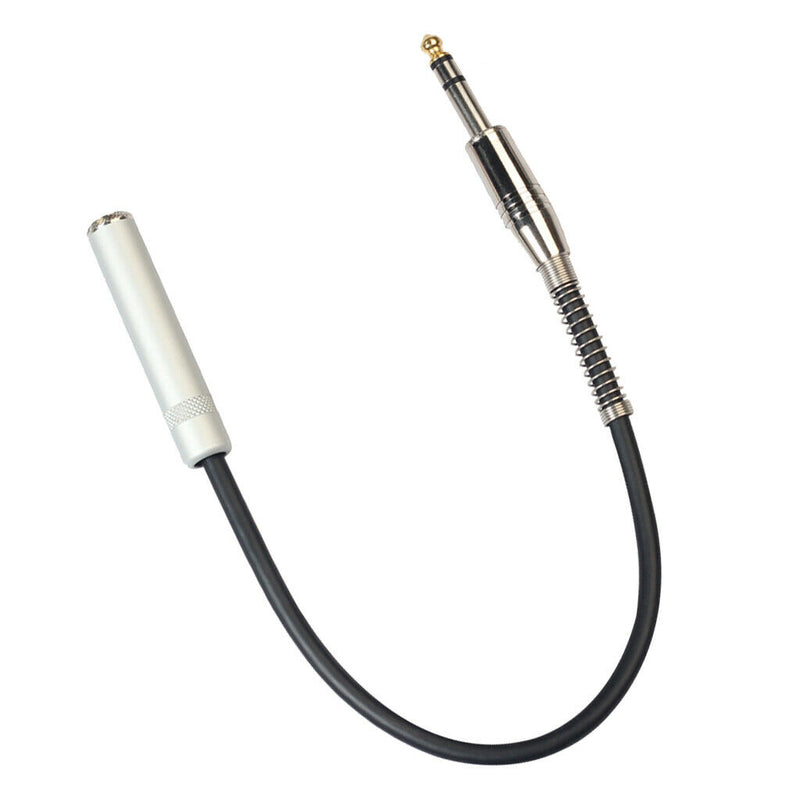 6.35mm 1/4 Audio Cord Extender Cable Adapter Compatible for Headphone