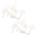 20Pcs Terminal Fishing Bait Stop Boilie Holder Meat Lures Screw Connector Tackle