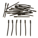 100pcs Silicone Rig Tube In Line Lead Leader Insert Anti- Sleeves 56mm