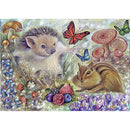 Hedgehog 5D DIY Full Round Diamond Painting Animal Mosaic Kit Gift (PSD008)