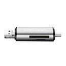 Micro USB OTG to USB2.0 Adapter Multi-Function Memory Card Reader for Mobile