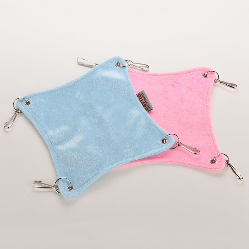 Plush Warm Hammock Hanging Bed For Hamster Rat Bed Small Pet Cage HouseME