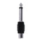 6.5mm to 3.5mm Jack Sound Mixer Microphone Connector Converter Adapter