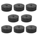 8pcs Non-slip Drum Kit Accessories Percussion Cymbal Felt Pads Protector