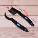 Cycling Bike Bicycle Chain Wheel Wash Cleaner Tool Cleaning Brush Scrubber Se -Q