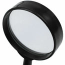 Black plastic 5X zoom Hand-held magnifying glass diameter 40MM Black plasti