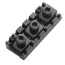 42.5mm Zinc Alloy Electric Guitar Locking Nut String Lock w/ Wrench(Black) A