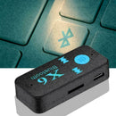 Bluetooth 4.0 Adapter 3 in 1 USB  Receiver 3.5mm Audio Jack TF Card Reader J8K1