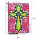 5D DIY Full Drill Diamond Painting Cross Embroidery Craft Kit Decor (LG010)