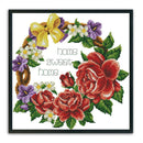 11CT Ornaments DIY Stamped Kit Cross Stitch Needlework (H817 Garland)