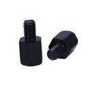 2 PCS UNIVERSAL MOTORCYCLE MOTORBIKE MIRROR ADAPTORS CONVERTS 8MM TO 10MM T