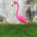 Pink Lawn Pond Flamingo Plastic Garden Party Ornament Art Decor Looking Up