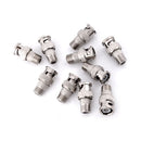 10pcs BNC Male Plug to F Female Jack Adapter Coax Connector Coupler ^