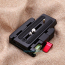 Aluminium Quick Release Plate Clamp Adapter for Manfrotto 577 501 500AH 701HDV