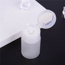 1x Nail Art Polish Clean Remover Dispenser Empty Acetone Pump Bottle Containe 3C