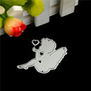 Angel Boy Love Cutting Dies Scrapbooking Embossing Stencils Decorative Card LJ