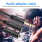 6.35 mm Male to 2 6.35 mm Female Adapter Cable Y Splitter Stereo Audio Cord A#S