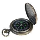 Retro Pocket Watch Compass Outdoor Tools Hiking Adventure Camping Equipme%oTEUS