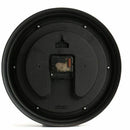 12-Inch Round Classic Clock Retro Non Ticking Quartz Decorative Wall Clock