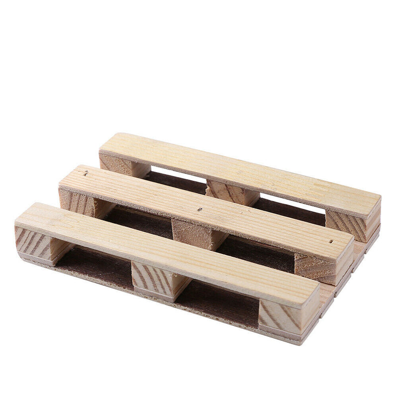 Wooden Forklift Pallet Simulation Decoration for 1/10 RC Crawler Car Toys