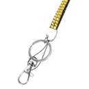 Bling Yellow Rhinestone Crystal Custom Strap Lanyard ID Badge Key Ring Hold R5I5