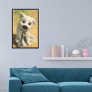 5D DIY Full Drill Diamond Painting Cute Dog Cross Stitch Embroidery Mosaic