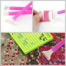 24 Pieces DIY Diamond Painting Cross Stitch Tool Set Including Diamond Stit P5R6
