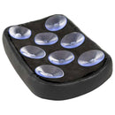 Rear Fender Passenger Pillion Pad Seat 8 Suction Cups For Motorcycle Custom. FT