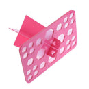26hole Makeup Brushes Drying Rack Brush Holder Cosmetics Makeup Tools Pink