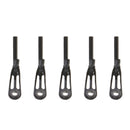 5pcs Ultralight Fishing Rod Tip Tops Rings Guides Tip Repair Kit DIY Top Eye
