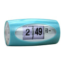 Auto  Clock Modern Flap Table Clock  Page Digital Alarm Clock Green