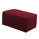 Premium Ottoman Cover Footstool Slipcovers Pouf Small Chair Sofa Accessories