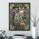 5D DIY Special Shaped Diamond Painting Cat Cross Stitch Mosaic Craft Kits