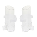 2 Pack Bird Waterer Bird Feeders, Bird Feed Water Dispenser, Clear Pet Feeder