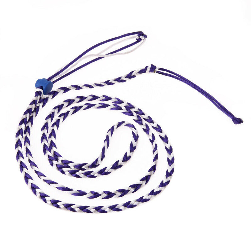 Pet Hamster Cage Leash Adjustable Pet Rat Mouse Harness Rope Leash(Blue)