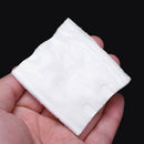 100 Pcs White Rectangle Facial Clean Bag Type Cotton Pads