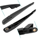 Wiper Blades arms back black For Peugeot 207 hatchback tailgate T9Y3