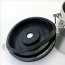 Airtight Coffee Canister Vacuum Sealed Stainless Steel Kitchen Container Jar