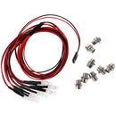 2 Red 2 White 4 Yellow Color LED Light Kit LED Lamp Fit 1/8 1/10 RC Cars Axial