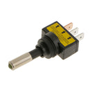 Car Boat Toggle Rocker Switch 3-Pin Breaker Yellow LED Light Indicator