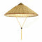 Vietnamese Japanese Coolie Straw Bamboo Cone Sun Hat Garden Farmer Fishing R8X2