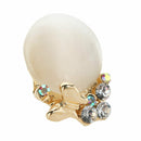 Diamond Temperamental Bowknot Earrings Brilliant Cat Eye Stone Earrings