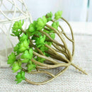 Succulent Plant Artificial Decoration for Home Green O3R8