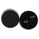 5 pcs Continuous Electronic Buzzer 2 Pins DC 3/ 5V - 9 x 4.2 mm - Black