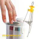 Hot Dish Clip Stainless Steel Bowl Holder Clamp Pot Pan Gripper Kitchen Tool