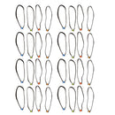 32pcs Fly Fishing, Tippet Spool Tender With Elasticity Tippet Rings Threader