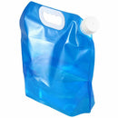 Foldable water can 5 liter blue L9R5
